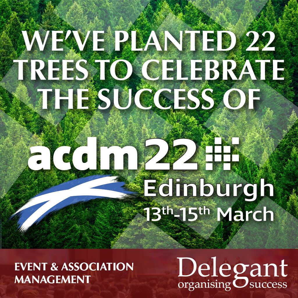 Delegant plants 22 trees to mark the successful completion of ACDM22