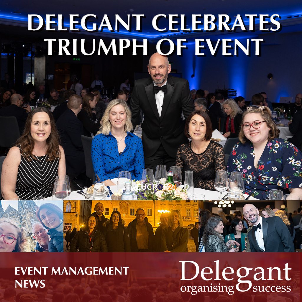 Delegant celebrates triumph of event